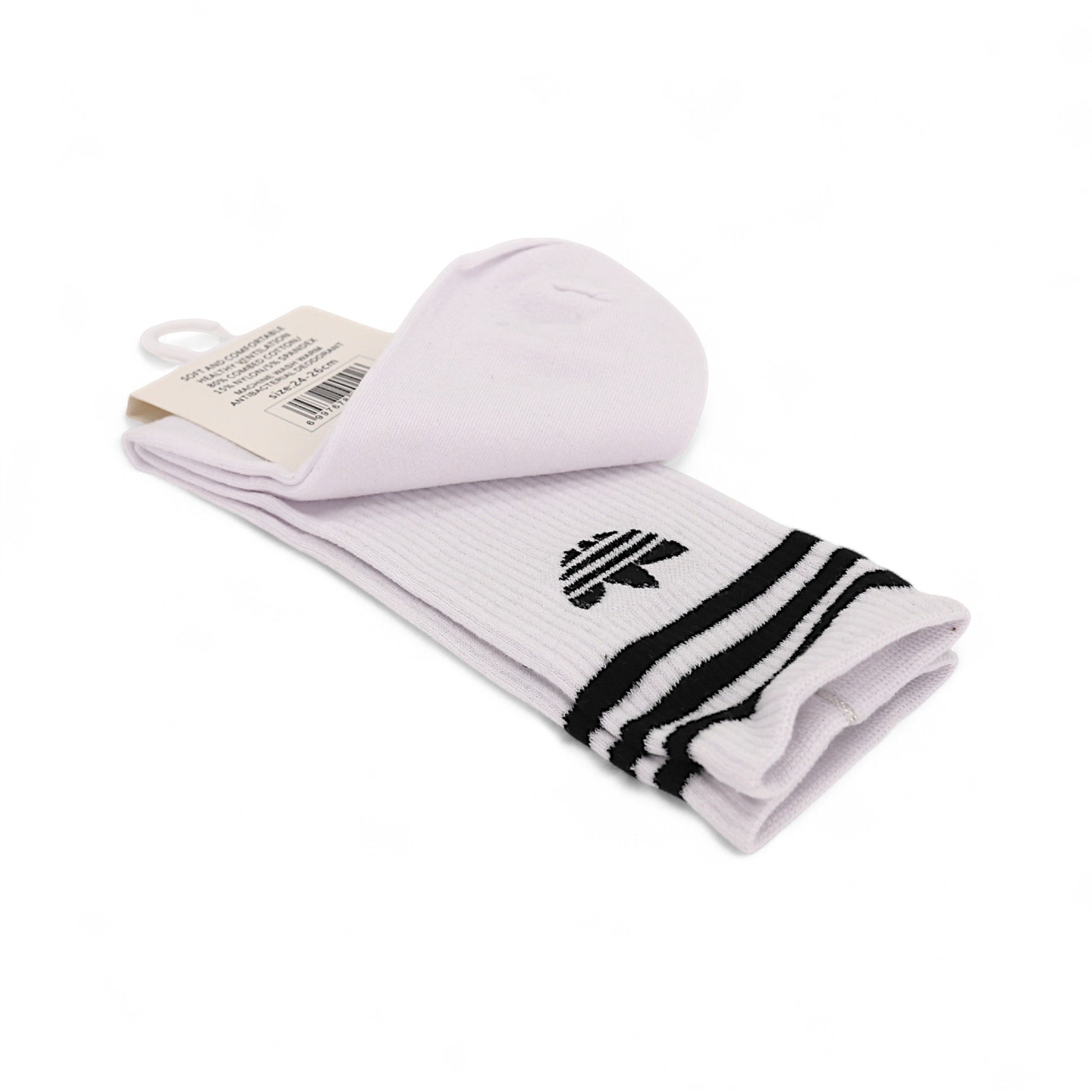 Носки Adidas (white black) — купить кроссовки Adidas в Алматы фото 3 | GAMEOVERSHOP