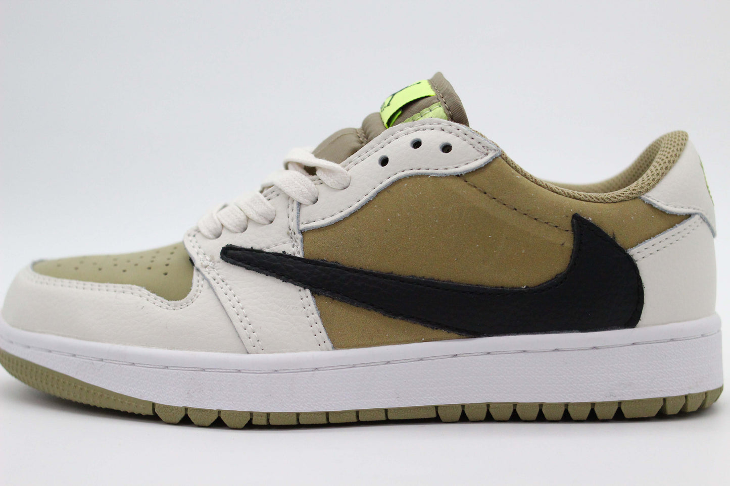 Nike x Travis Scott Air Jordan 1 Low Golf Dark Olive In