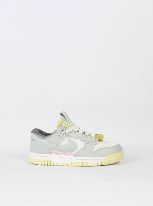 Кроссовки SB Dunk Low Pro White Grey Yellow - Spec