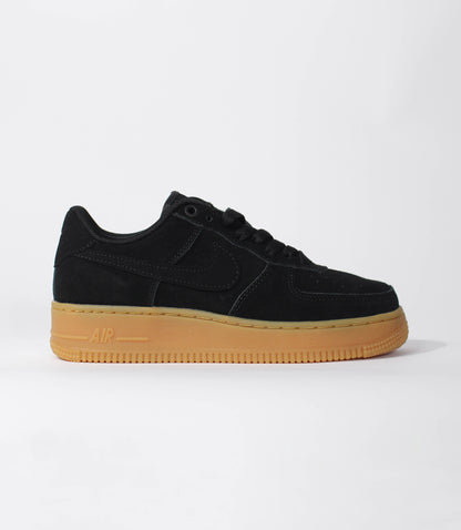 Кроссовки Air Force 1 Low Suede Pack Black - Luxe