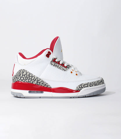 Кроссовки Air Jordan 3 Cardinal Red - Premium