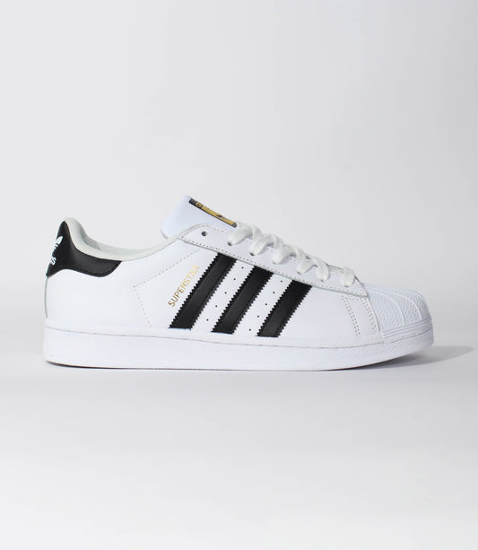 Кроссовки Superstar White Black - Luxe