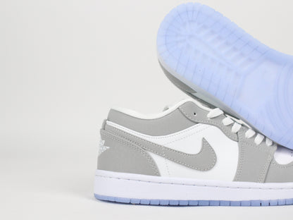 Кроссовки Air Jordan 1 Low White Wolf Grey - Premium+