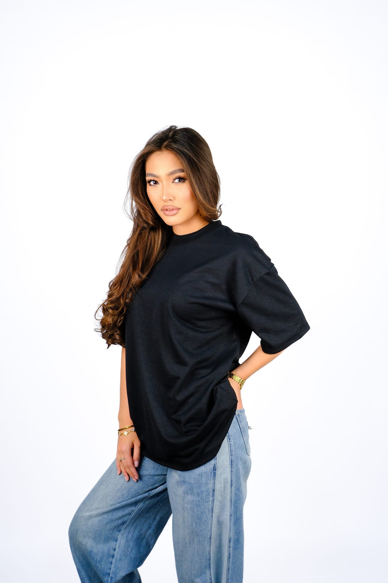 Футболка базовая хлопок — Чёрный