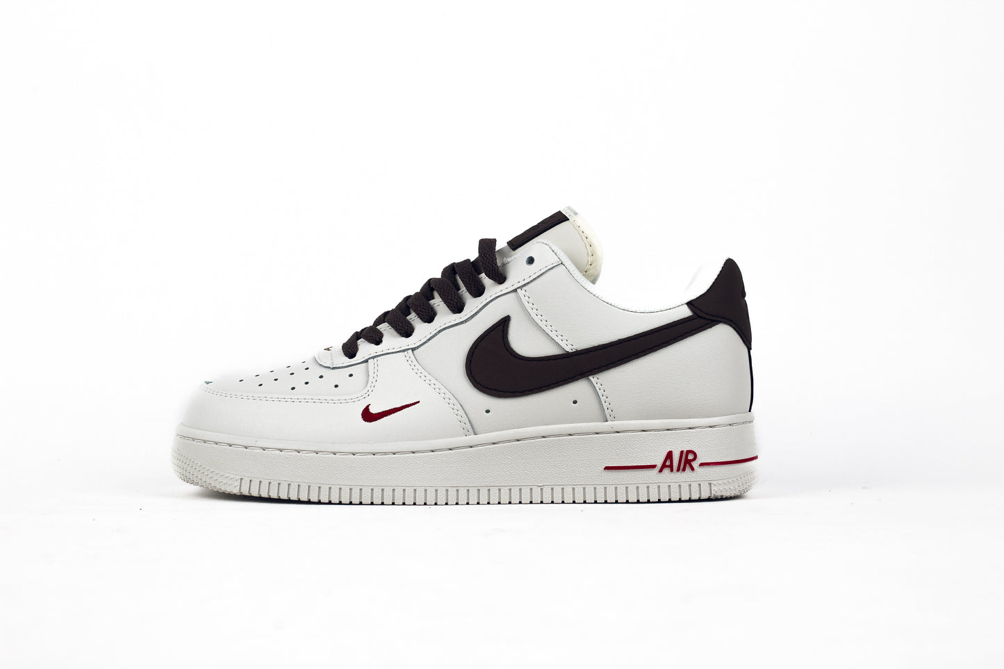 Кроссовки Nike Air Force 1 Low, Premium White Brown In