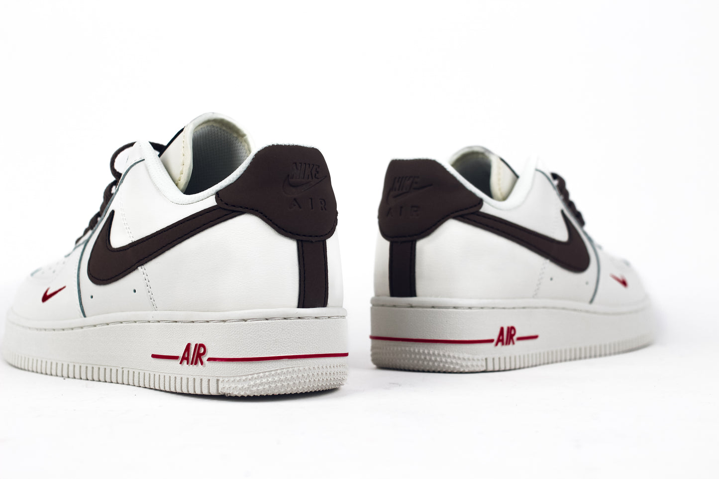 Кроссовки Nike Air Force 1 Low, Premium White Brown In