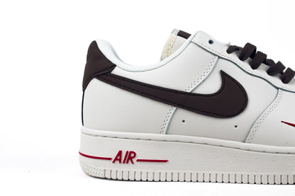 Кроссовки Nike Air Force 1 Low, Premium White Brown In