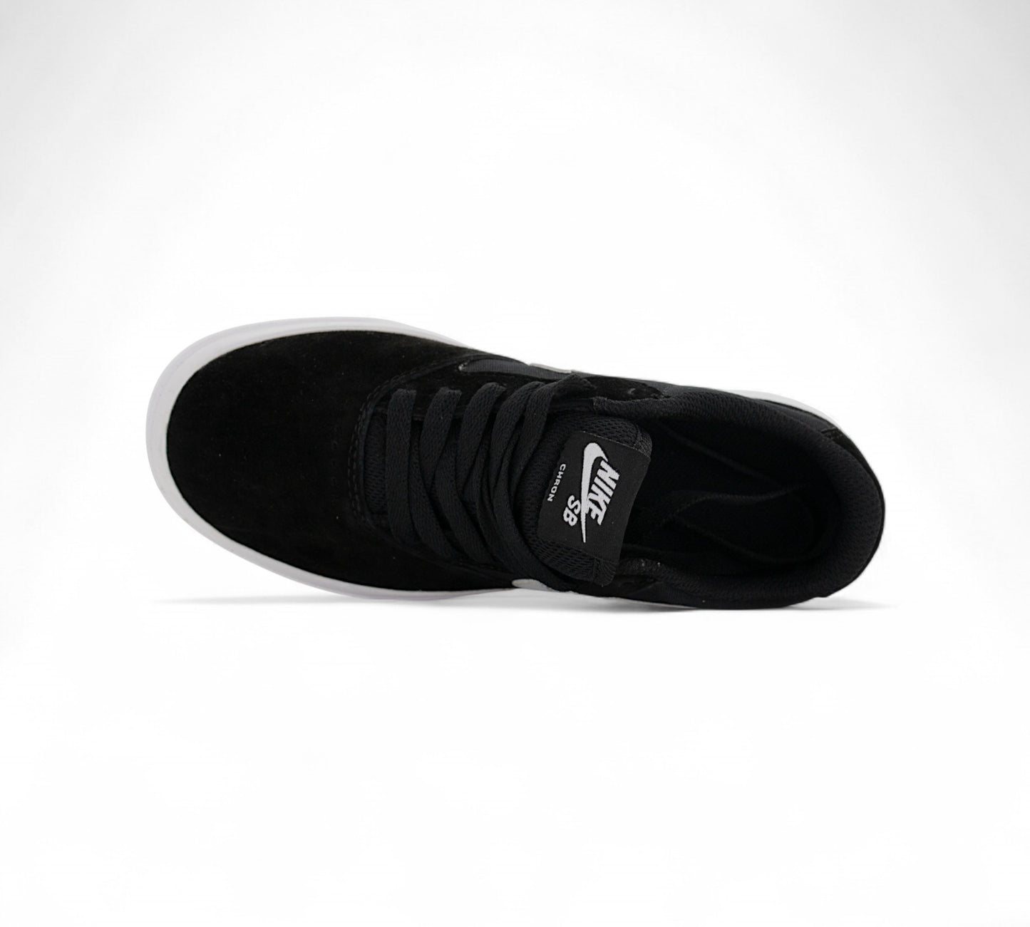 Nike Sb Charge Suede Black White K