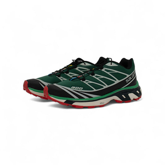 Кроссовки Salomon XT-Wings 2 Advanced, зеленые, вид сбоку