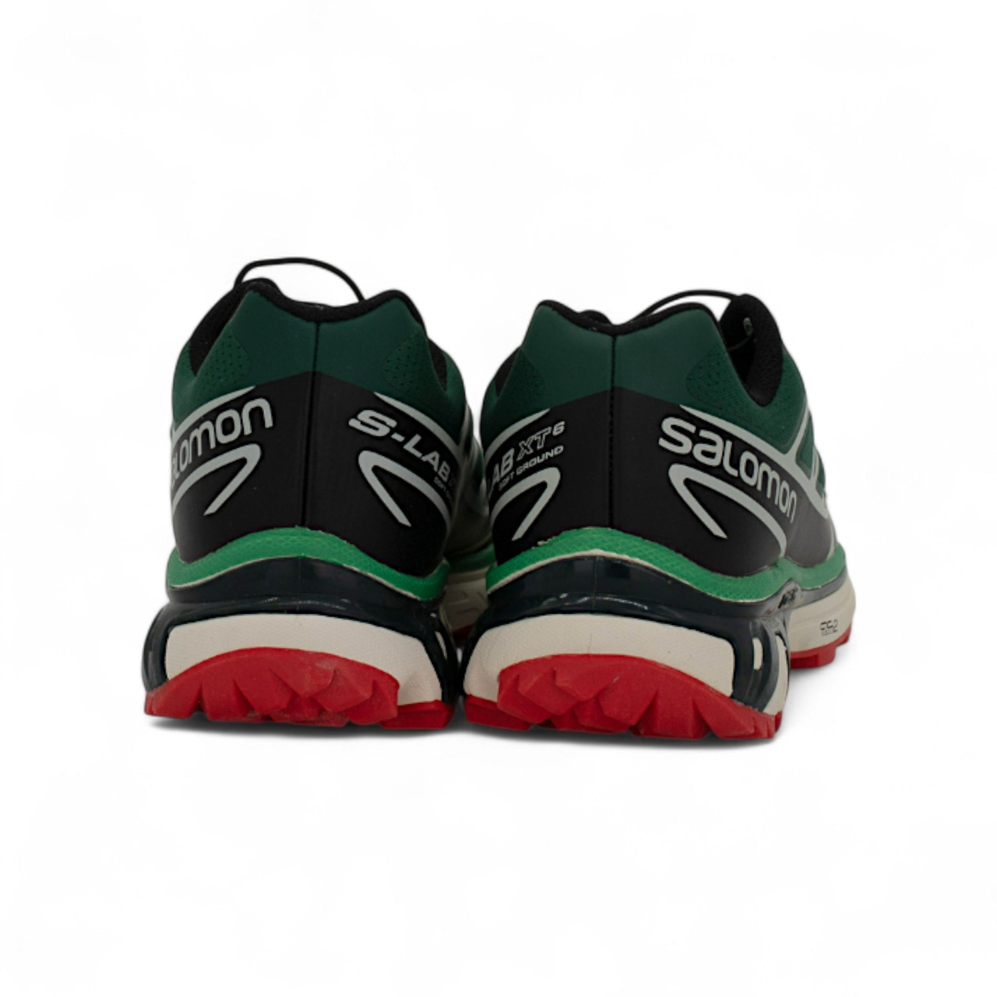 Кроссовки Salomon XT-Wings 2 Advanced, зеленые, вид сбоку