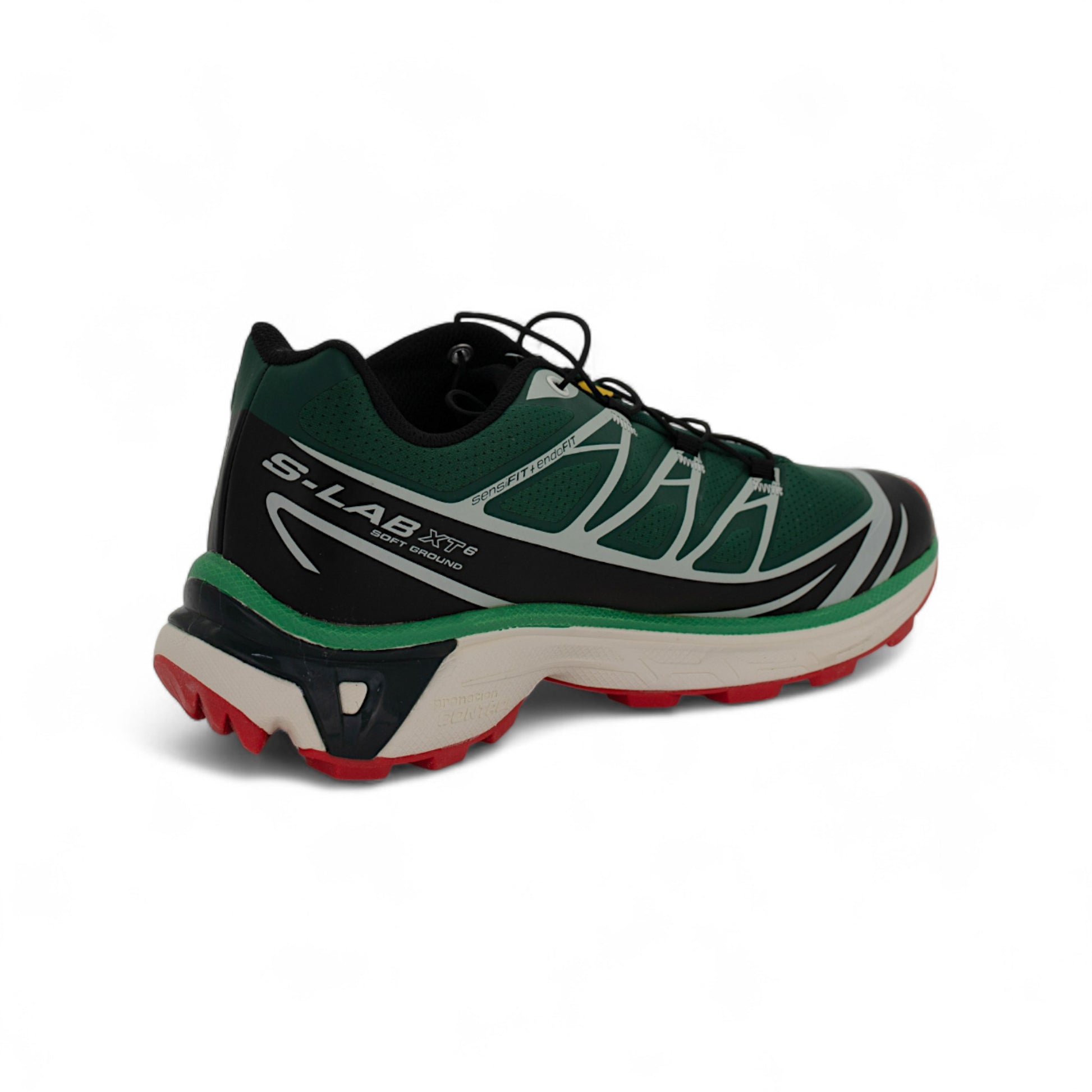 Кроссовки Salomon XT-Wings 2 Advanced, зеленые, вид сбоку