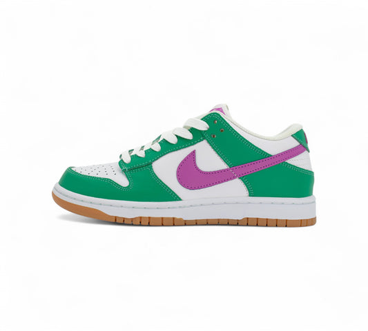 Nike dunk low green neon purple Z