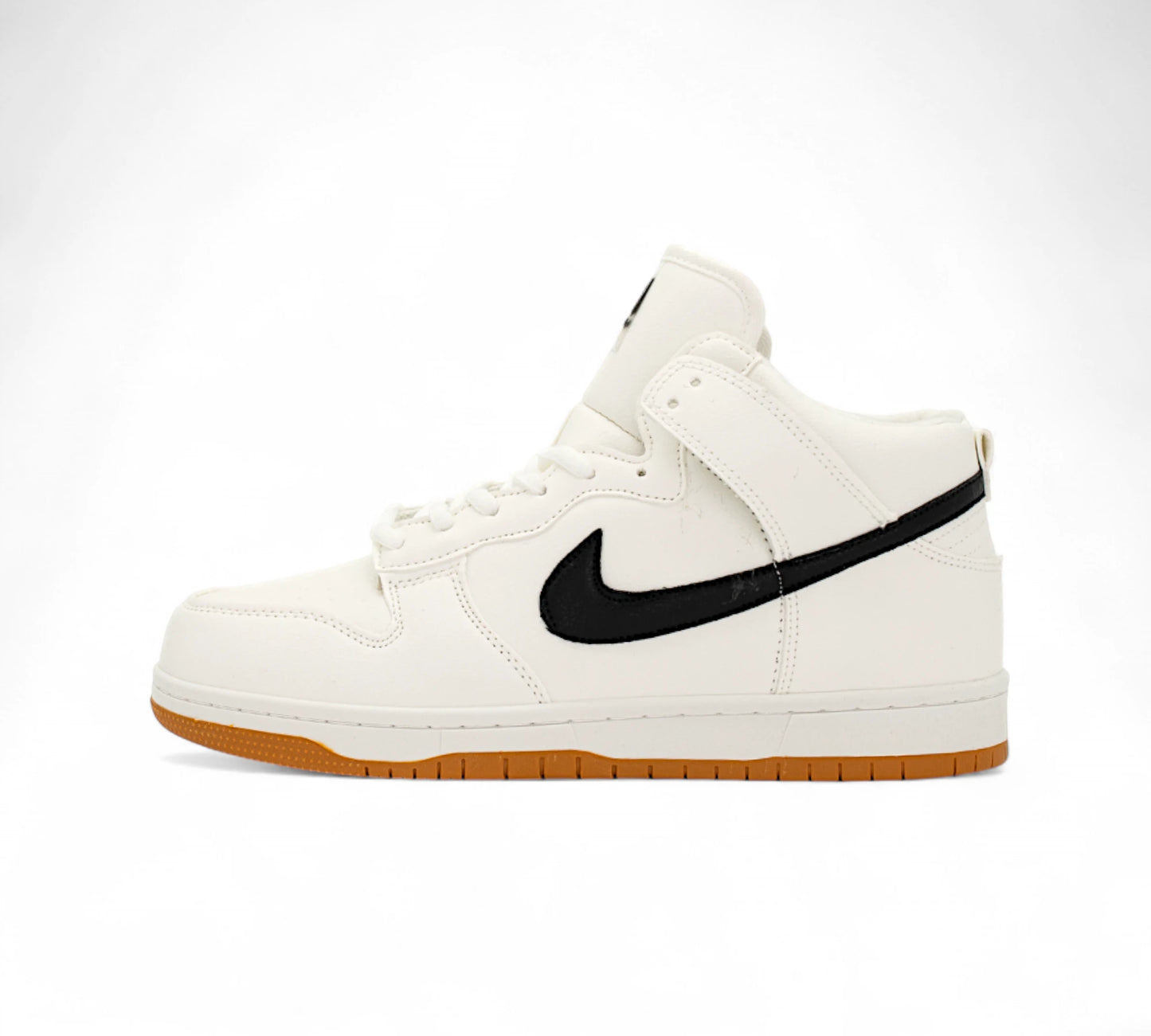Nike Dunk Mid Classic FUR – White/Black Contrast Edition — купить кроссовки Nike в Алматы | GAMEOVERSHOP