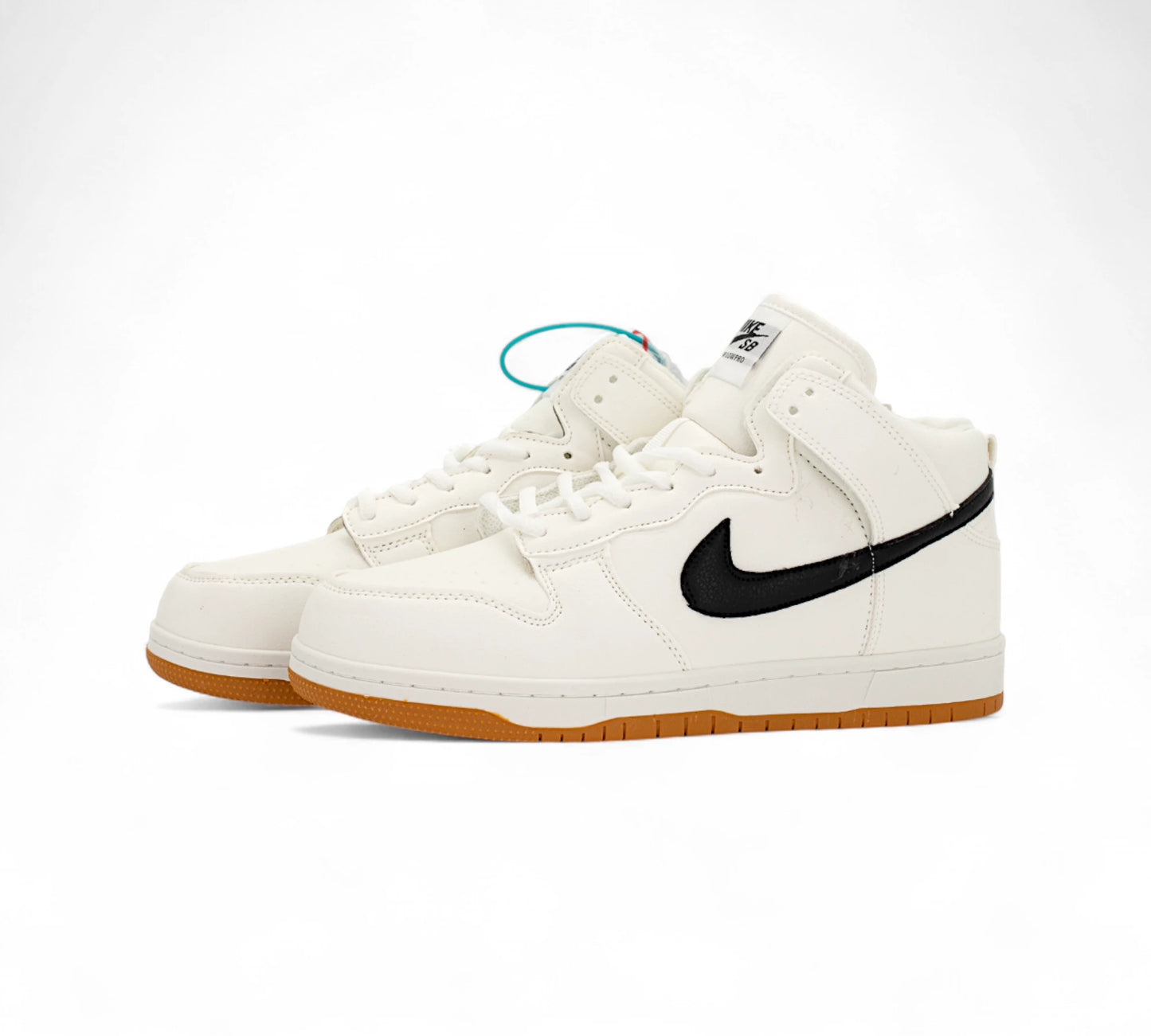 Nike Dunk Mid Classic FUR – White/Black Contrast Edition — купить кроссовки Nike в Алматы фото 2 | GAMEOVERSHOP