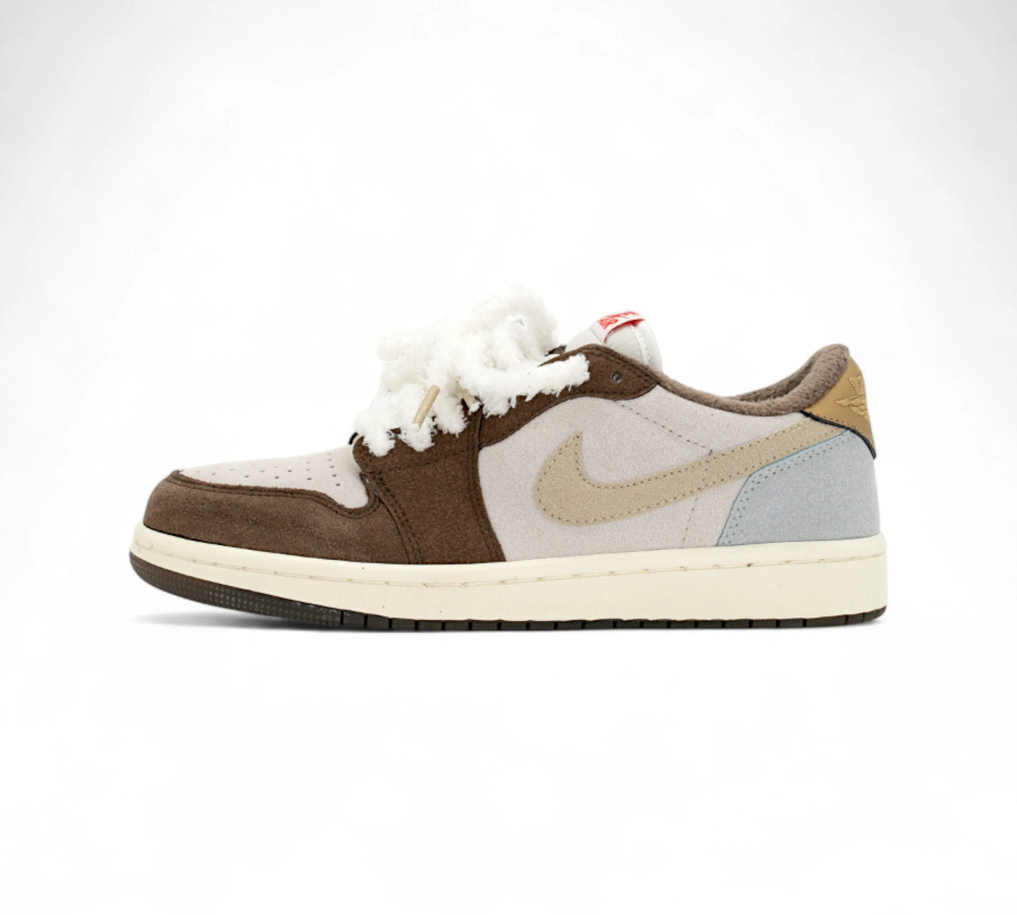 Nike Jordan 1 Low Beige Brown — купить кроссовки Jordan в Алматы | GAMEOVERSHOP
