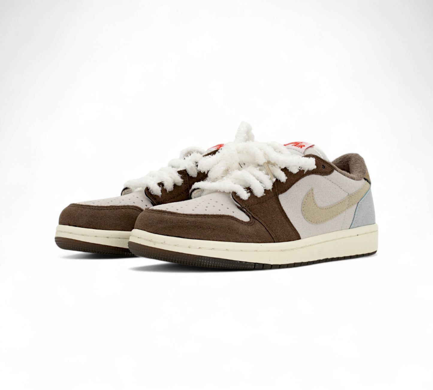 Nike Jordan 1 Low Beige Brown — купить кроссовки Jordan в Алматы фото 2 | GAMEOVERSHOP