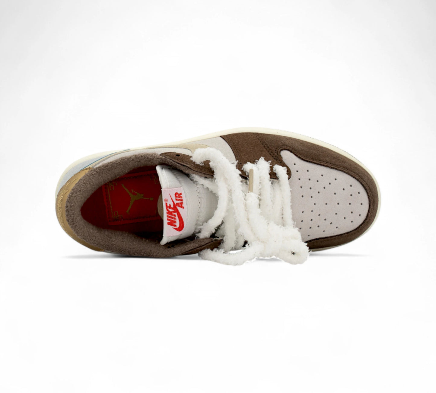 Nike Jordan 1 Low Beige Brown — купить кроссовки Jordan в Алматы фото 5 | GAMEOVERSHOP