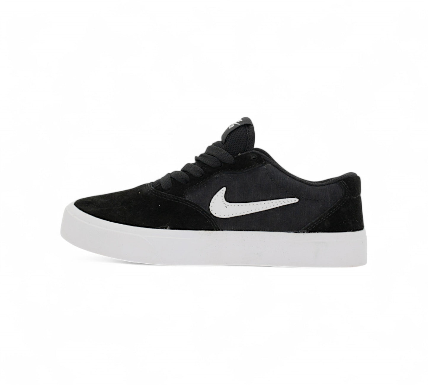 Nike Sb Charge Suede Black White K