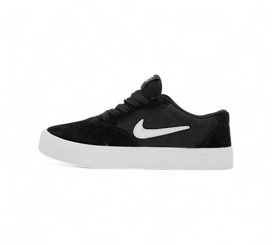 Nike Sb Charge Suede Black White K