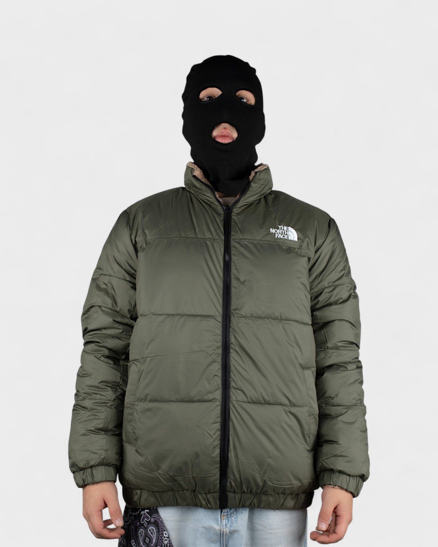 Куртка TNF 99-1 Green M (двyxcтopoнняя)