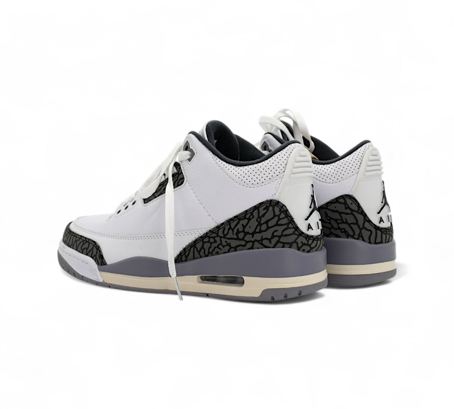 Не трогать Nike Air Jordan 3 Cement Grey К