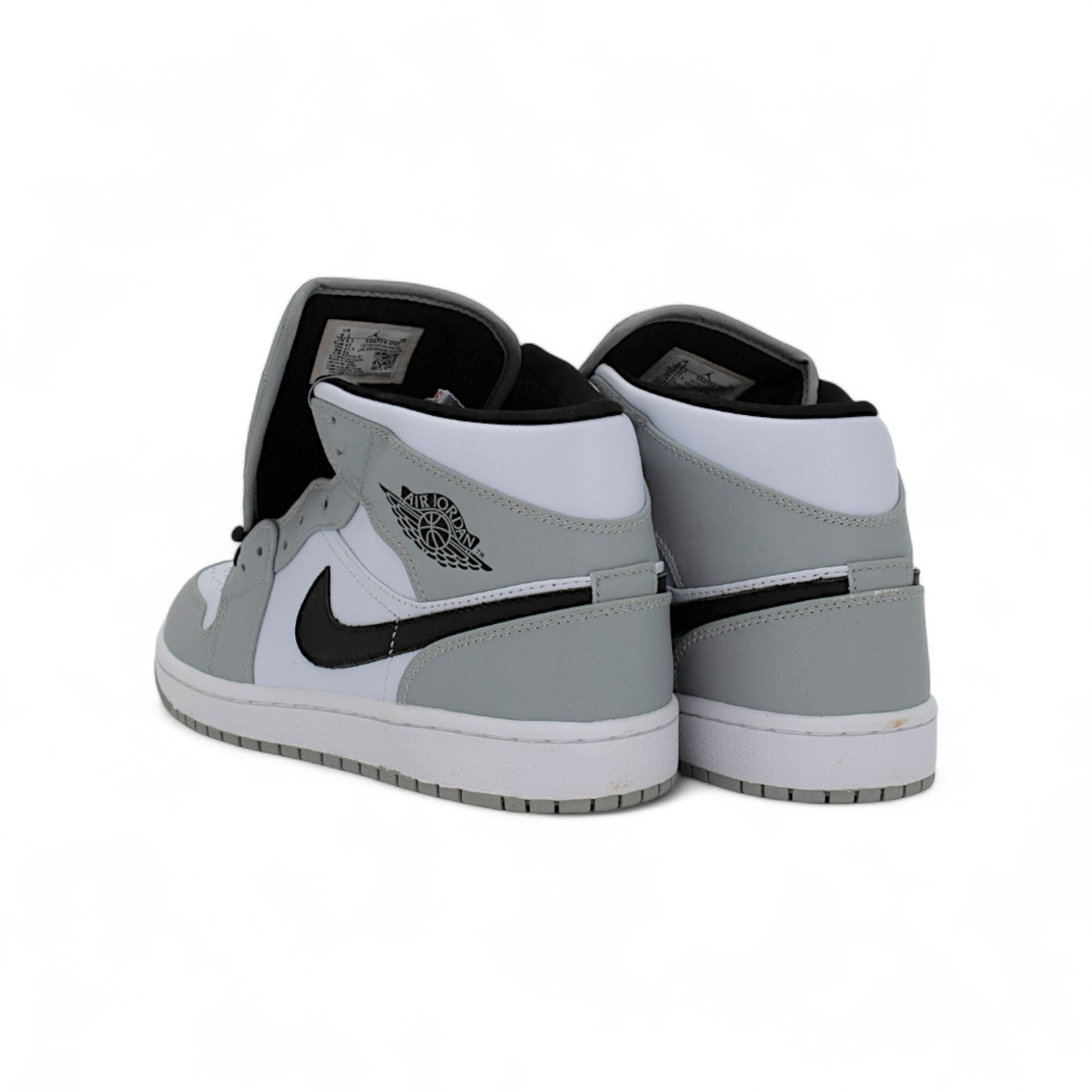 Air Jordan 1 Mid “Grey/White/Black – Shadowline” Z