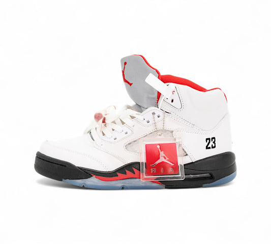Air Jordan 5 Retro “Fire Red” – White/Red/Black Z