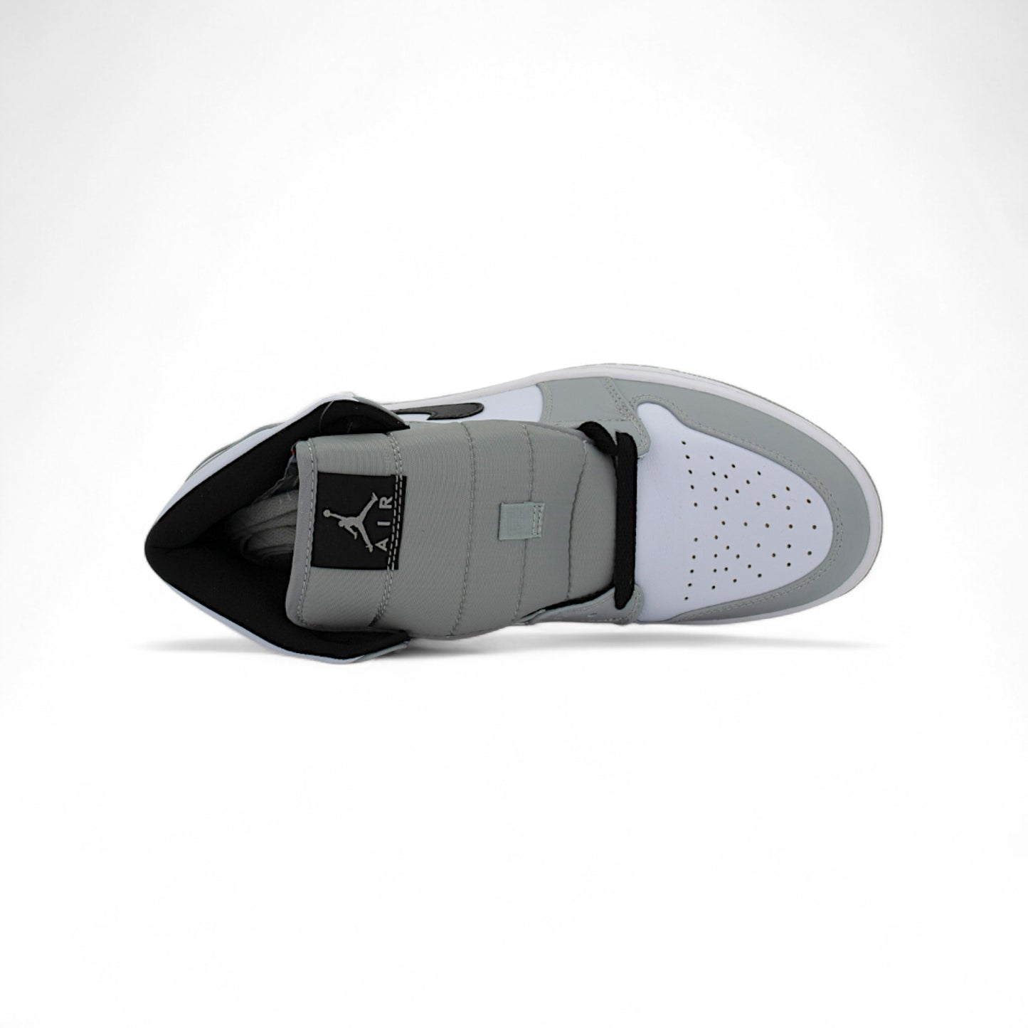 Air Jordan 1 Mid “Grey/White/Black – Shadowline” Z