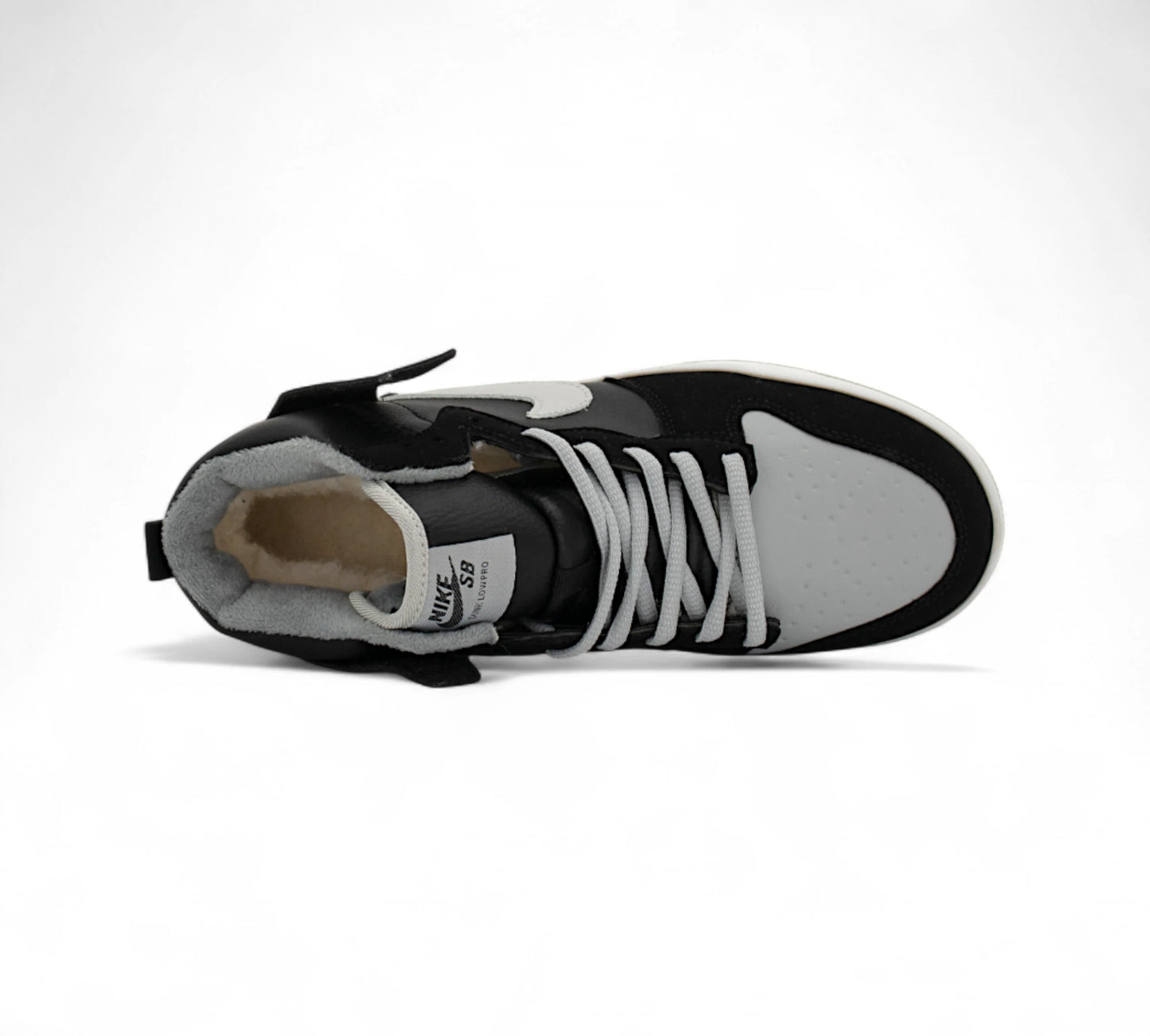 Nike Dunk High Retro FUR – Panda Grey Edition Z