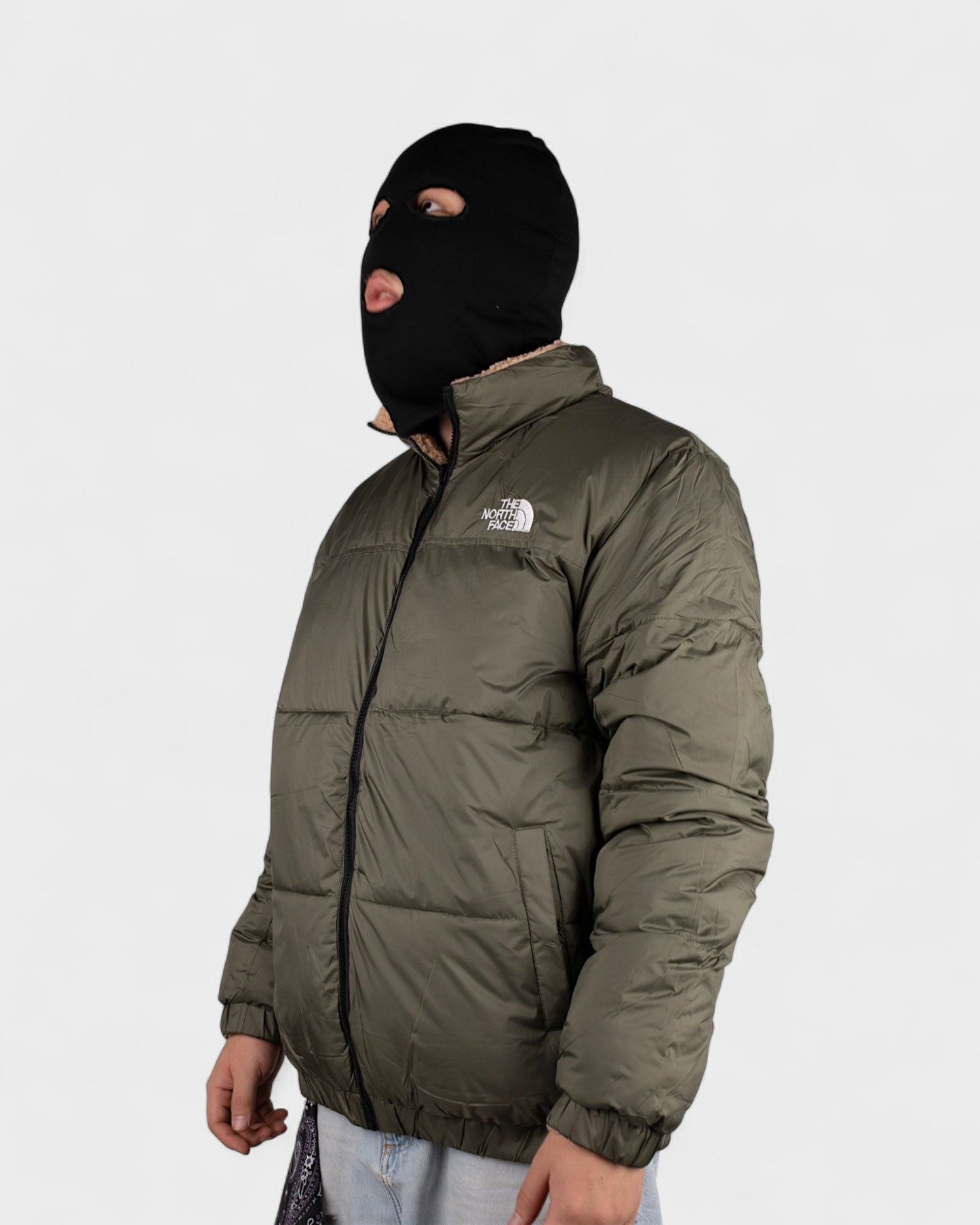 Куртка TNF 99-1 Green M (двyxcтopoнняя)