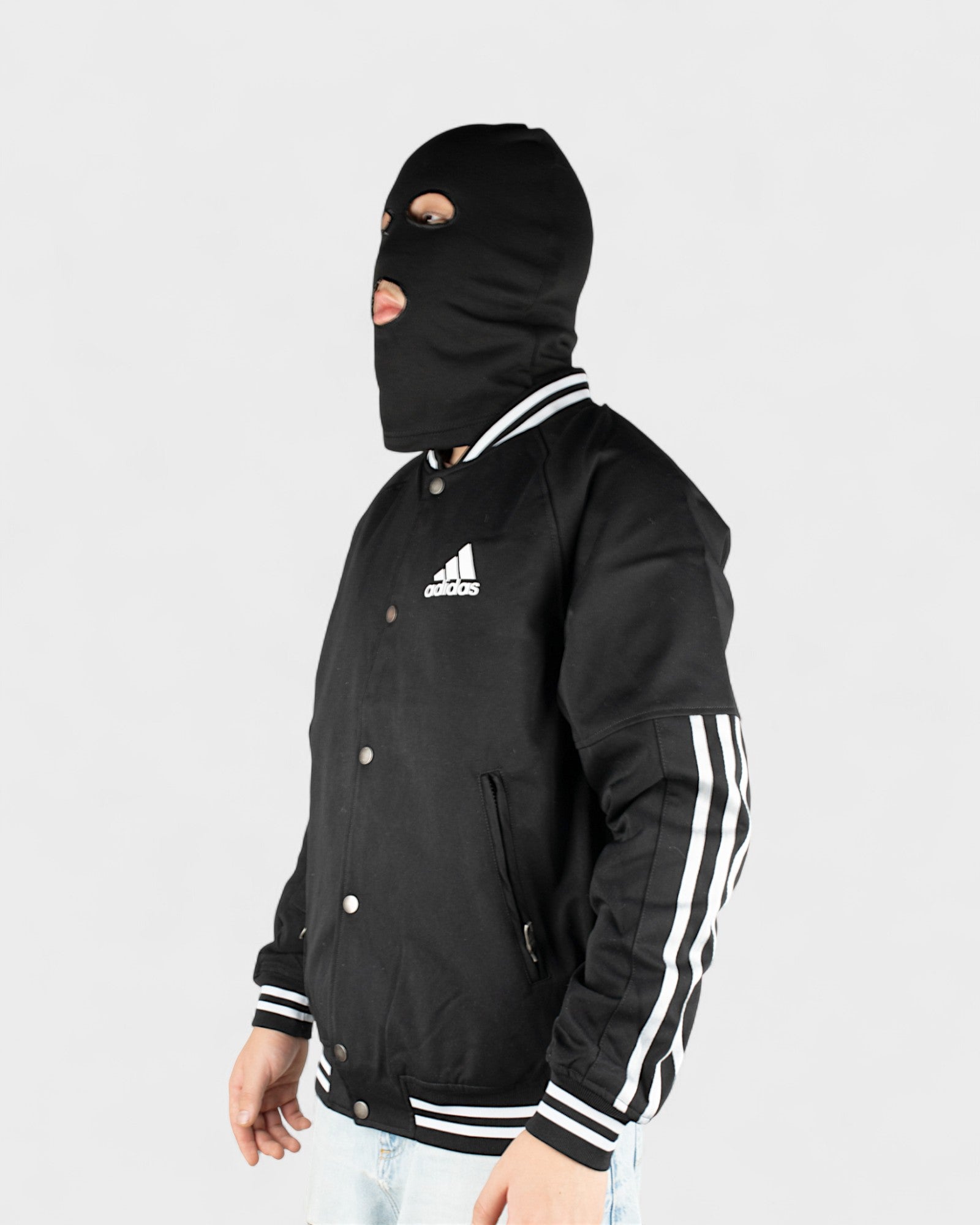 Бомбер Adidas 7288 Black M — купить куртку Adidas в Алматы фото 3 | GAMEOVERSHOP