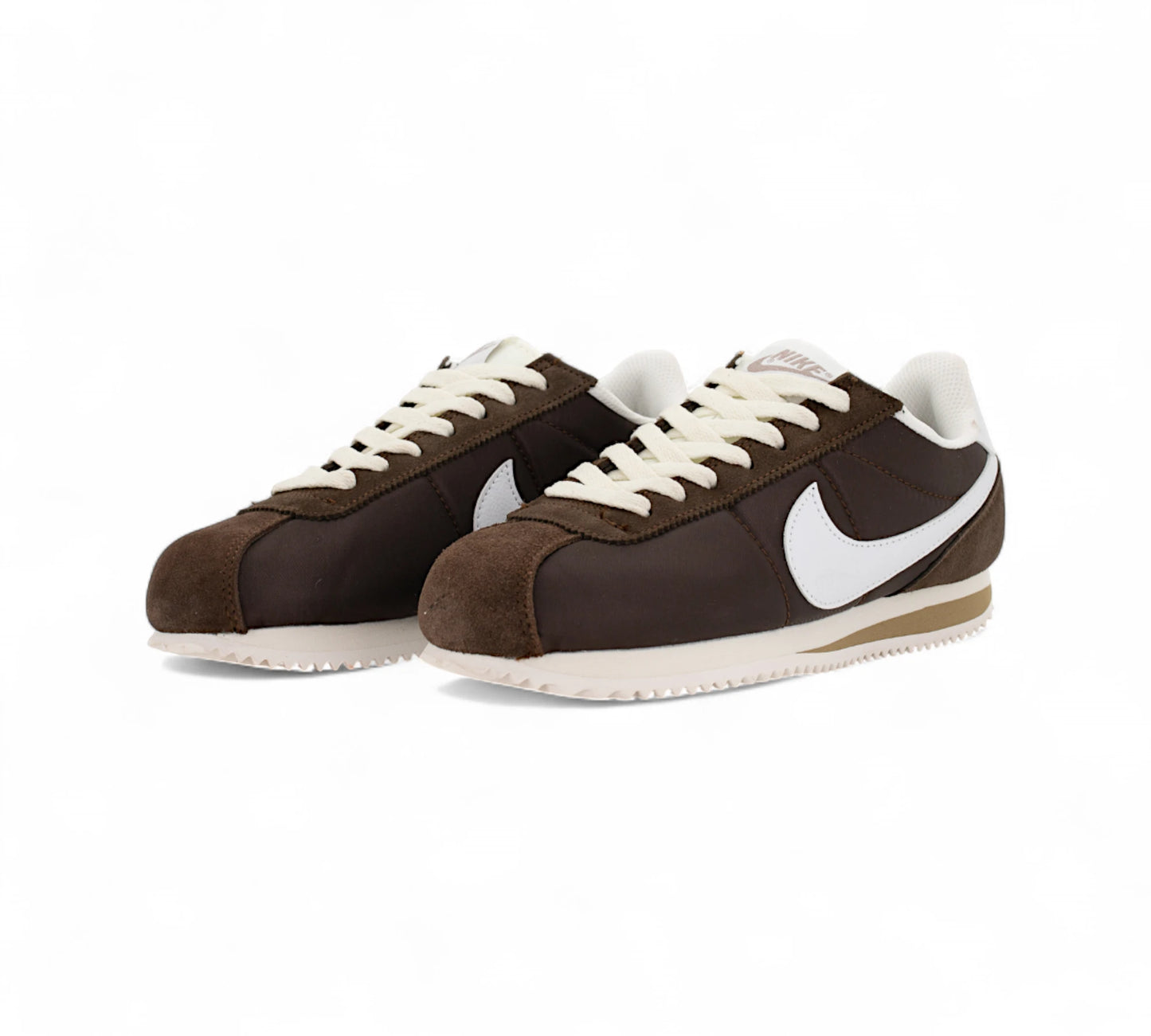 Nike Cortez leather brown white Z