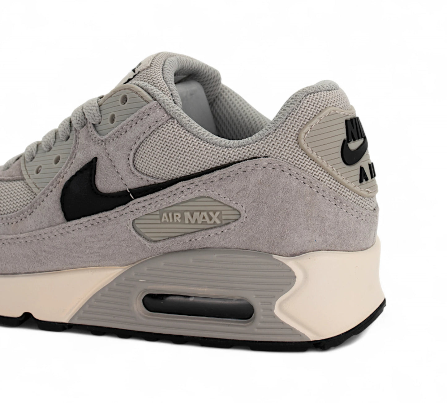 Nike Air Max 90 Grey Black Swoosh P