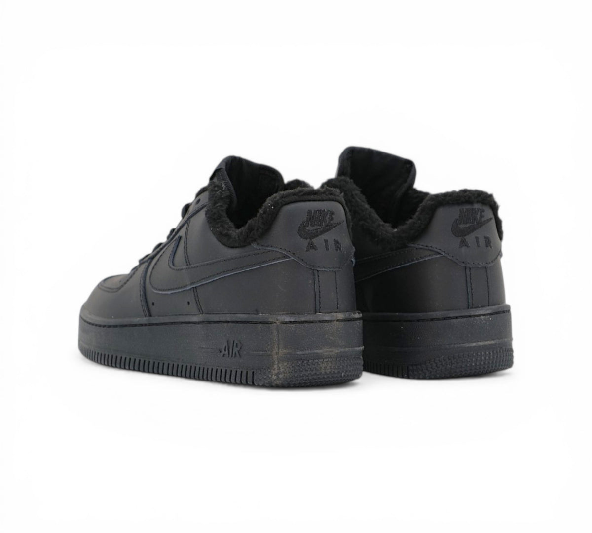 Nike Air Force 1 Low Black Fur