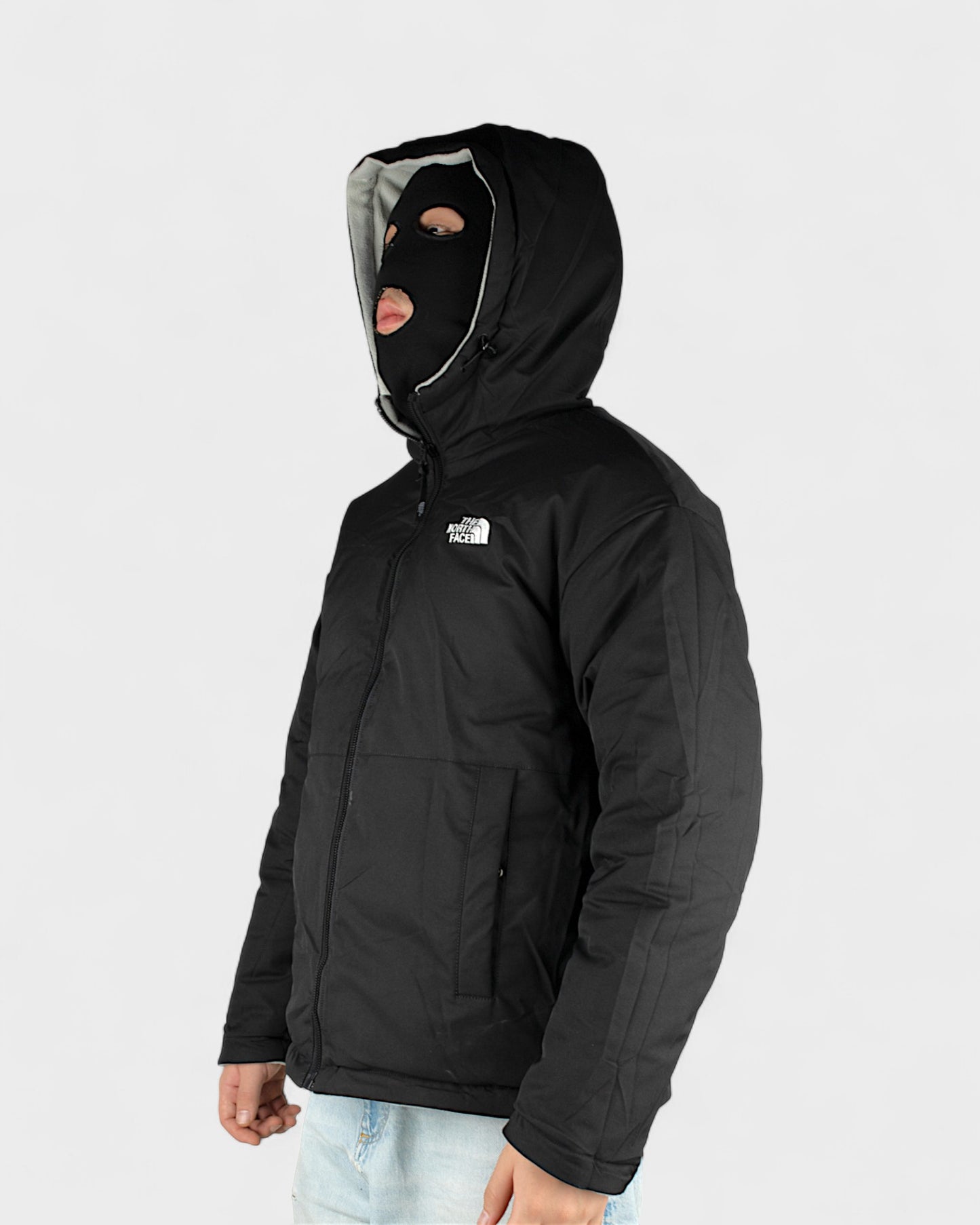 Куртка TNF 5838 Black Grey M (двухсторонняя)