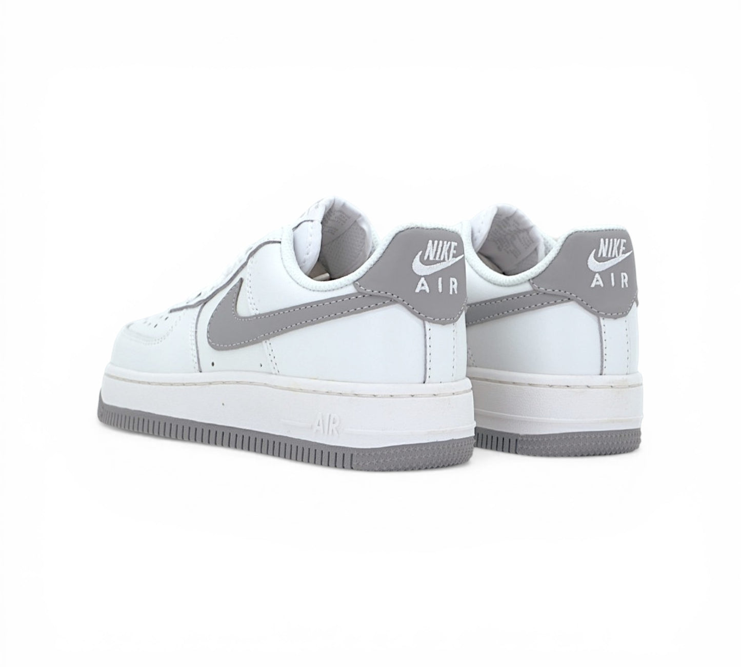 Nike Air Force 1 Low White Grey Swoosh K
