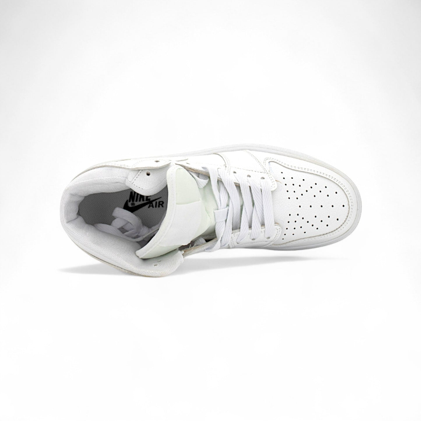 Air Jordan 1 Mid "Triple White" — купить кроссовки Jordan в Алматы фото 7 | GAMEOVERSHOP