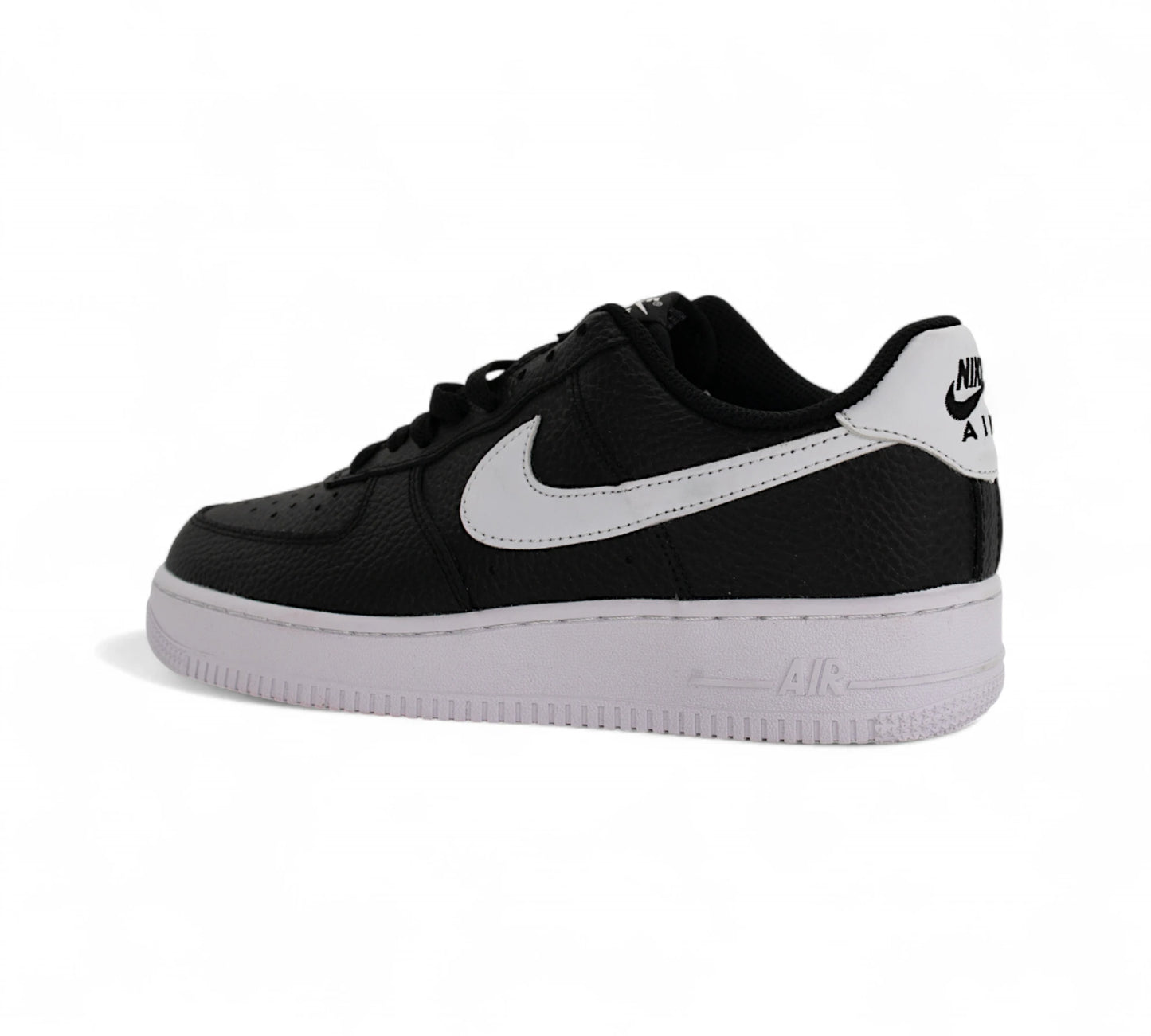 Nike Air Force 1 Low Black White Swoosh — купить кроссовки Nike в Алматы фото 7 | GAMEOVERSHOP