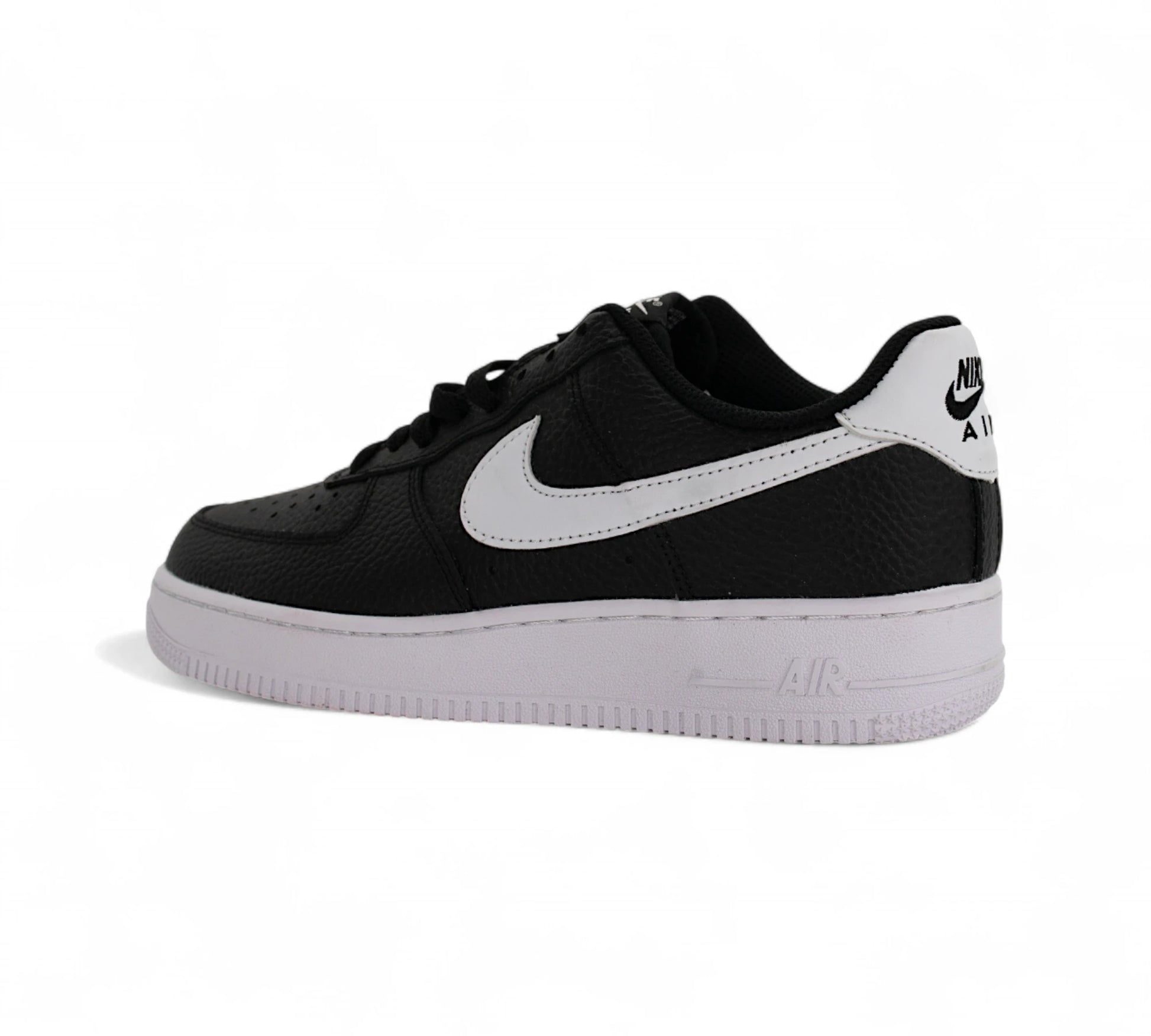 Nike Air Force 1 Low Black White Swoosh — купить кроссовки Nike в Алматы фото 7 | GAMEOVERSHOP