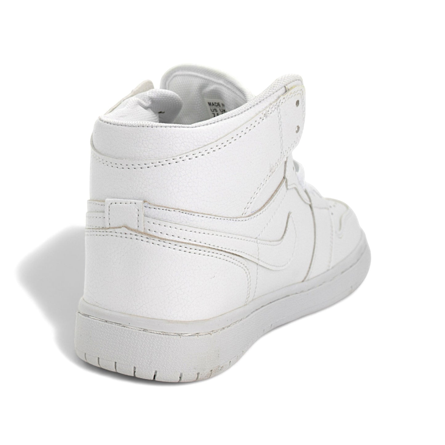 Air Jordan 1 Mid "Triple White" — купить кроссовки Jordan в Алматы фото 8 | GAMEOVERSHOP