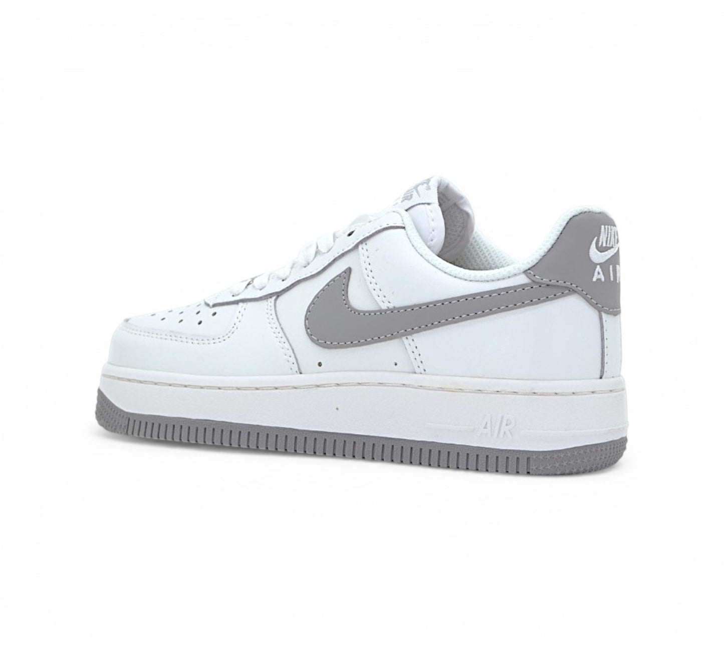 Nike Air Force 1 Low White Grey Swoosh K