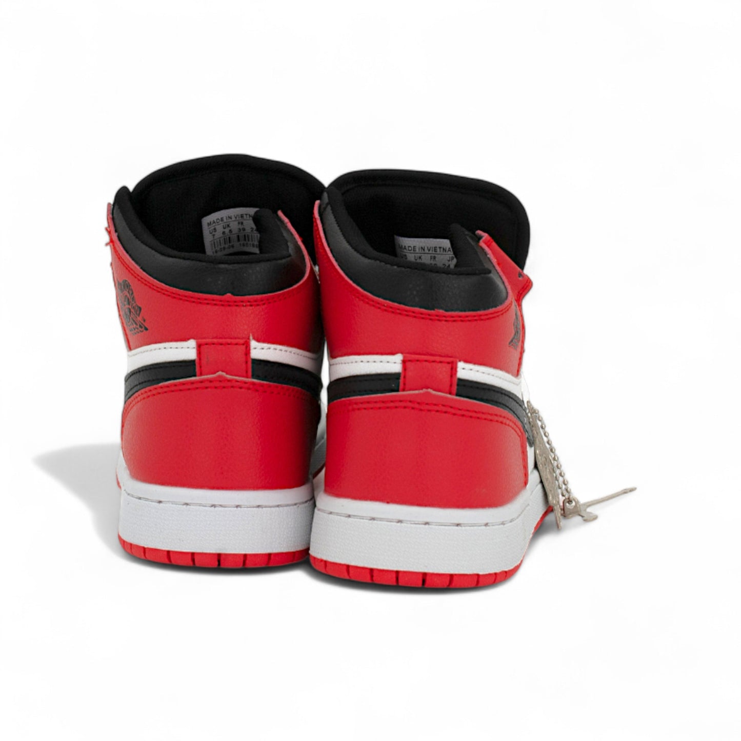 Air Jordan 1 Mid "Black/White/Red" — купить кроссовки Jordan в Алматы фото 4 | GAMEOVERSHOP