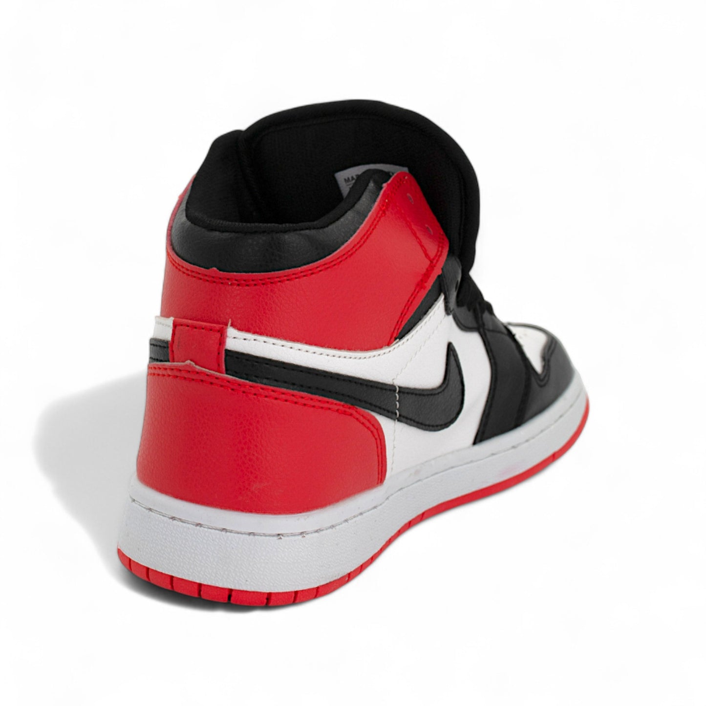 Air Jordan 1 Mid "Black/White/Red" — купить кроссовки Jordan в Алматы фото 8 | GAMEOVERSHOP
