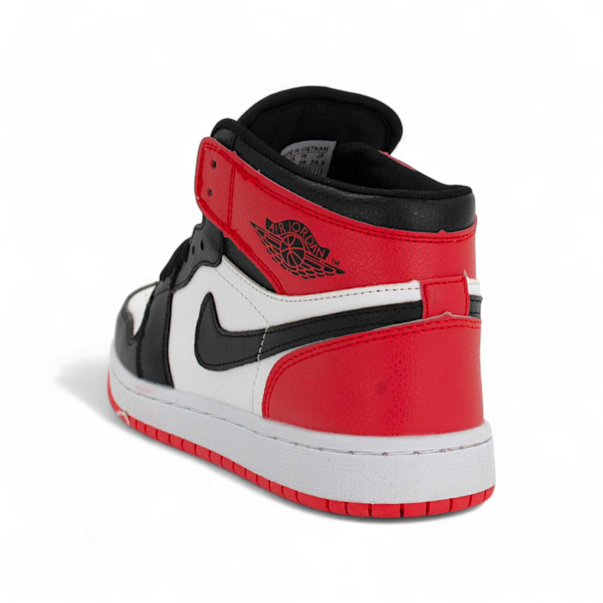 Air Jordan 1 Mid "Black/White/Red" — купить кроссовки Jordan в Алматы фото 9 | GAMEOVERSHOP