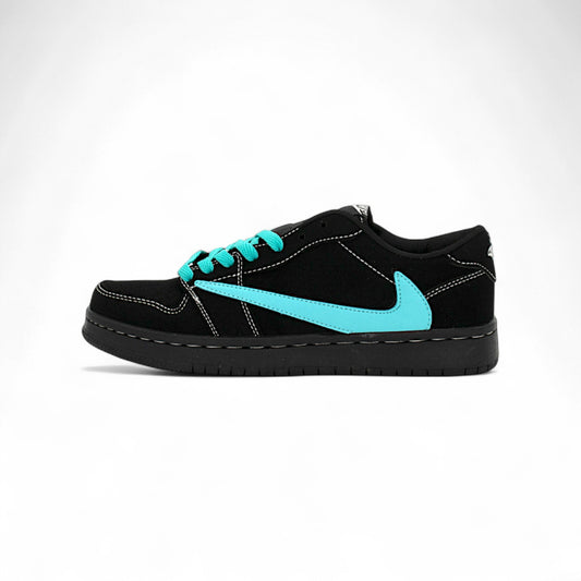Nike Travis Scott Air Jordan Black Blue — купить кроссовки Nike в Алматы | GAMEOVERSHOP