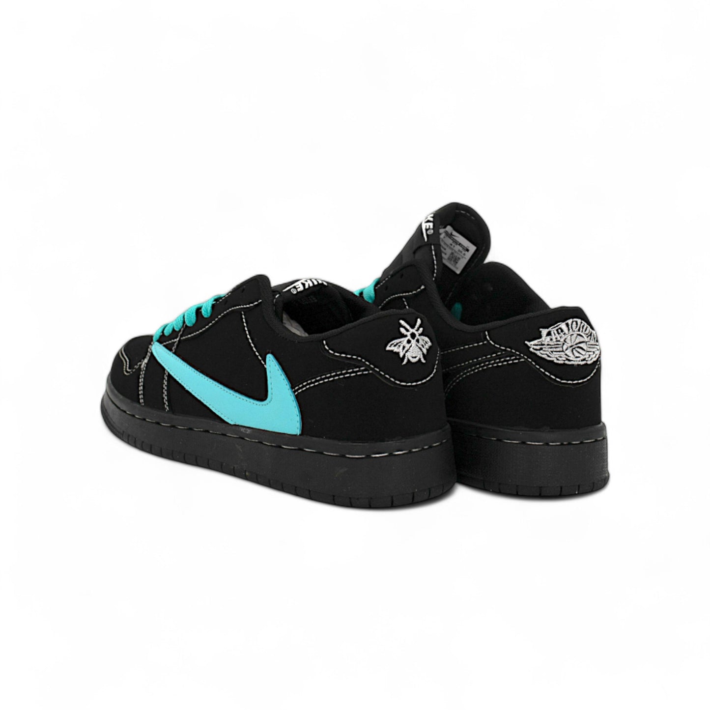 Nike Travis Scott Air Jordan Black Blue — купить кроссовки Nike в Алматы фото 4 | GAMEOVERSHOP