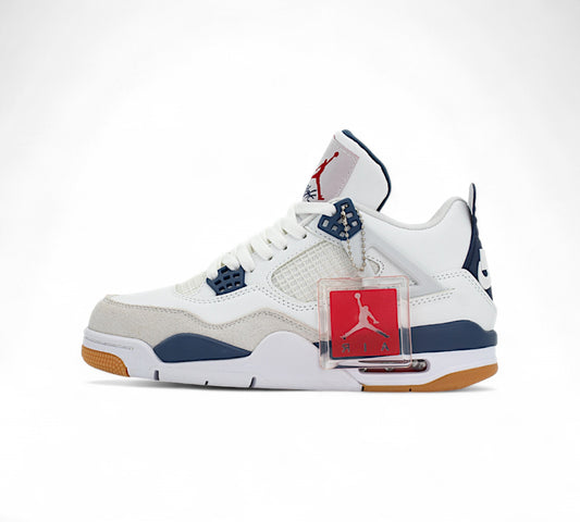 Air Jordan 4 Retro “White/Navy/Gum – Street Classic” Z