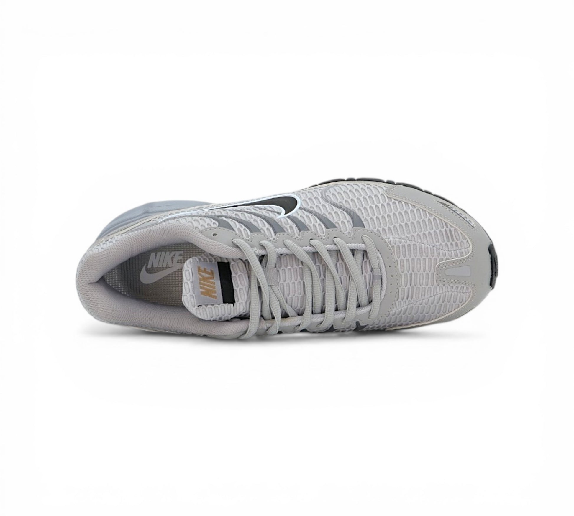 Кроссовки Nike Air Max Torch 4, серебристые, вид сбоку