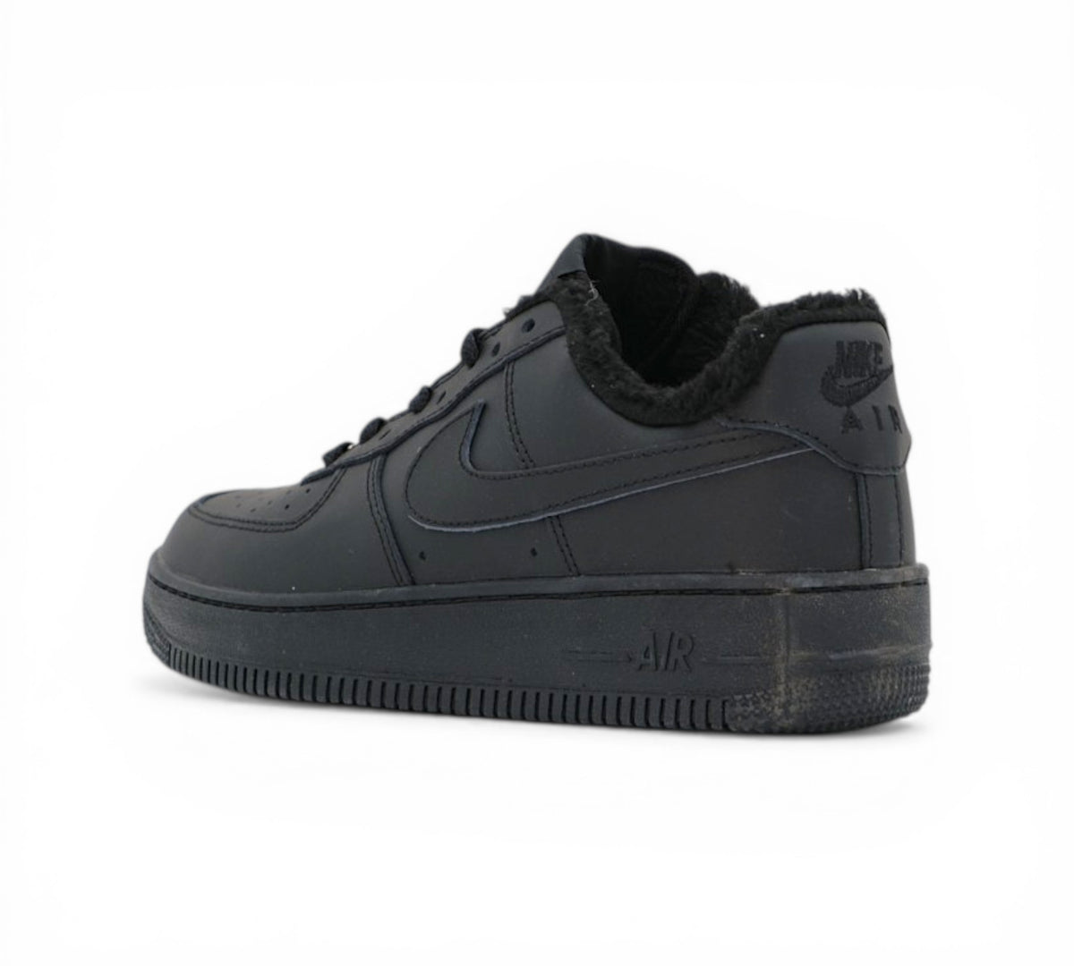 Nike Air Force 1 Low Black Fur