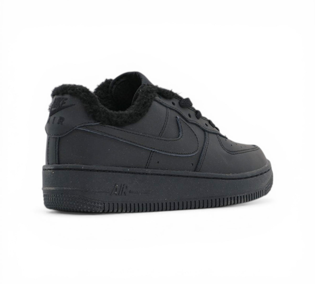 Nike Air Force 1 Low Black Fur
